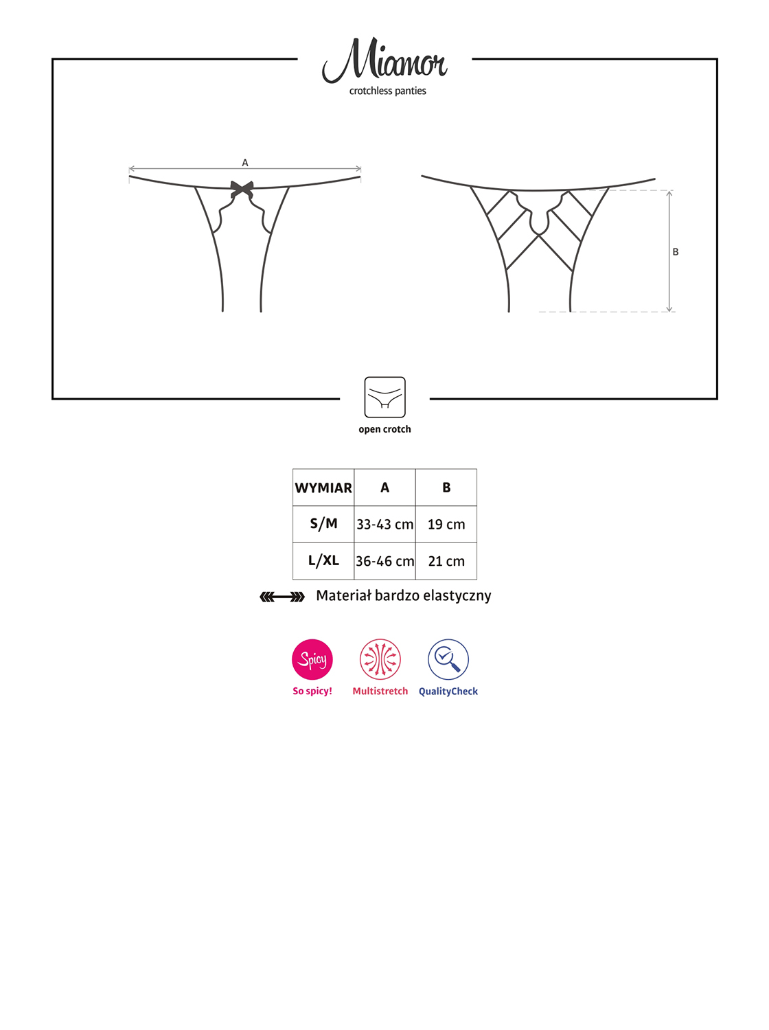 Ouvert-Panty Miamor