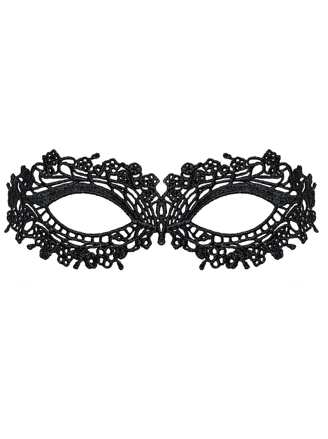 Guipure-Maske mit Satinband