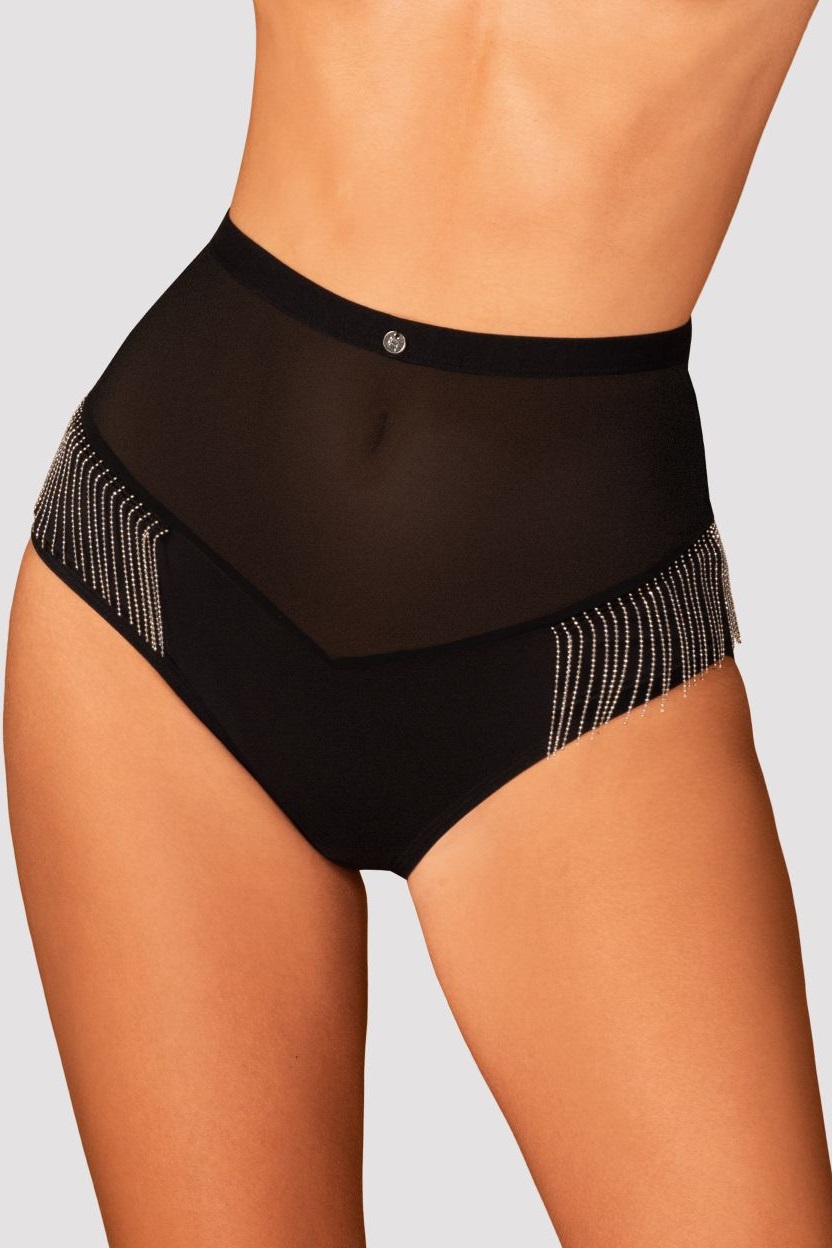 Panty Milladis mit Metallfransen