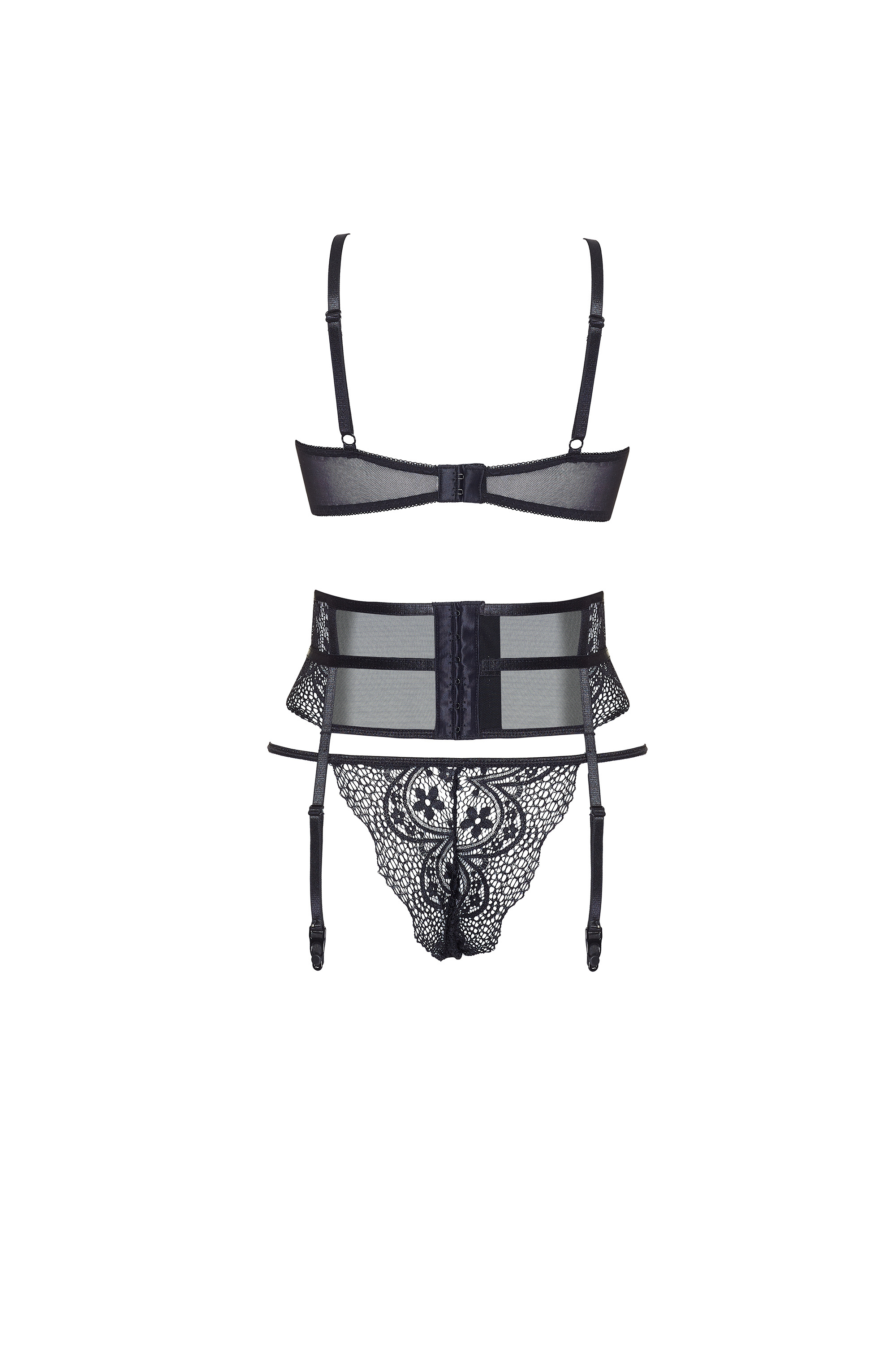Offenes Straps-Set Chiara