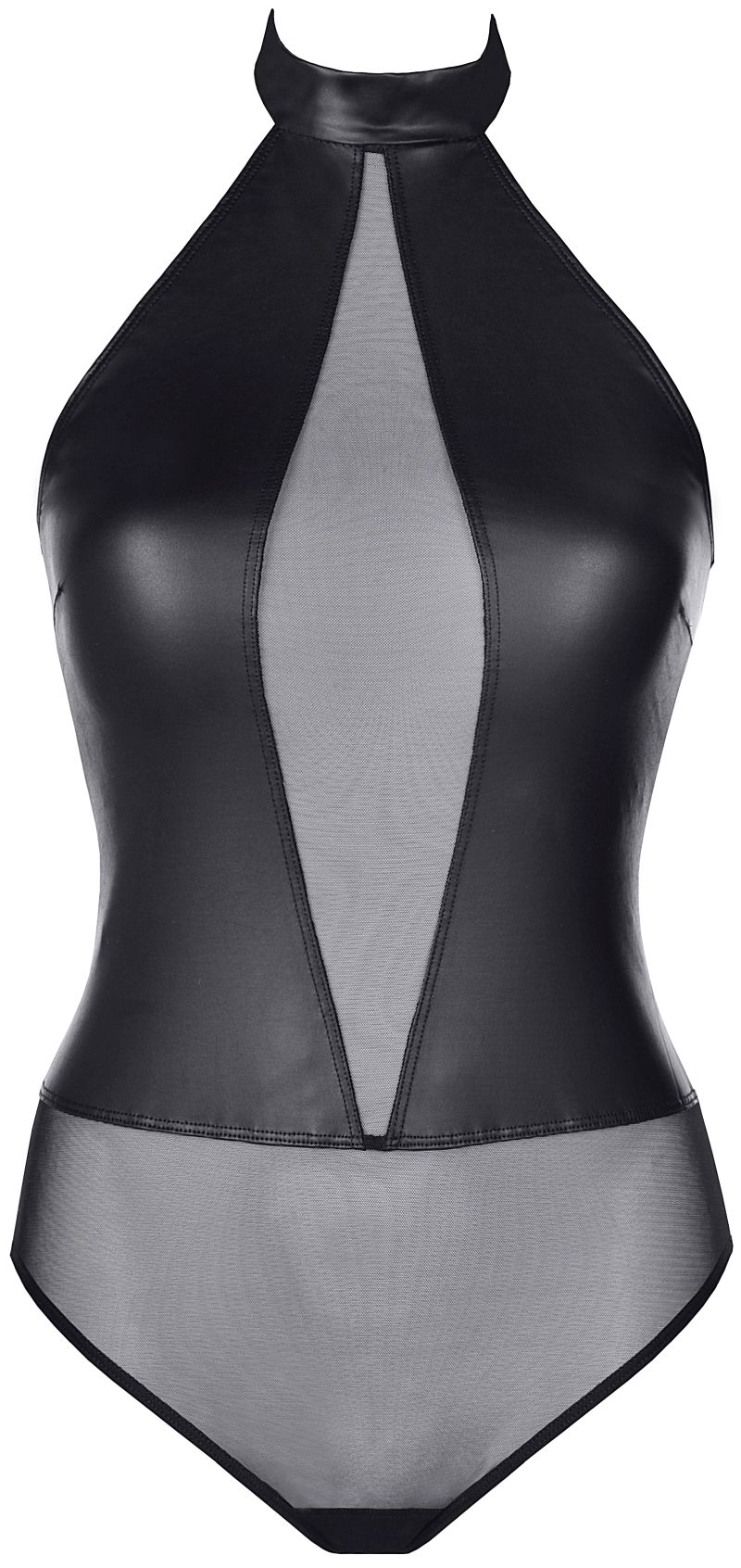 Tüll-Latex-Body mit Neckholder