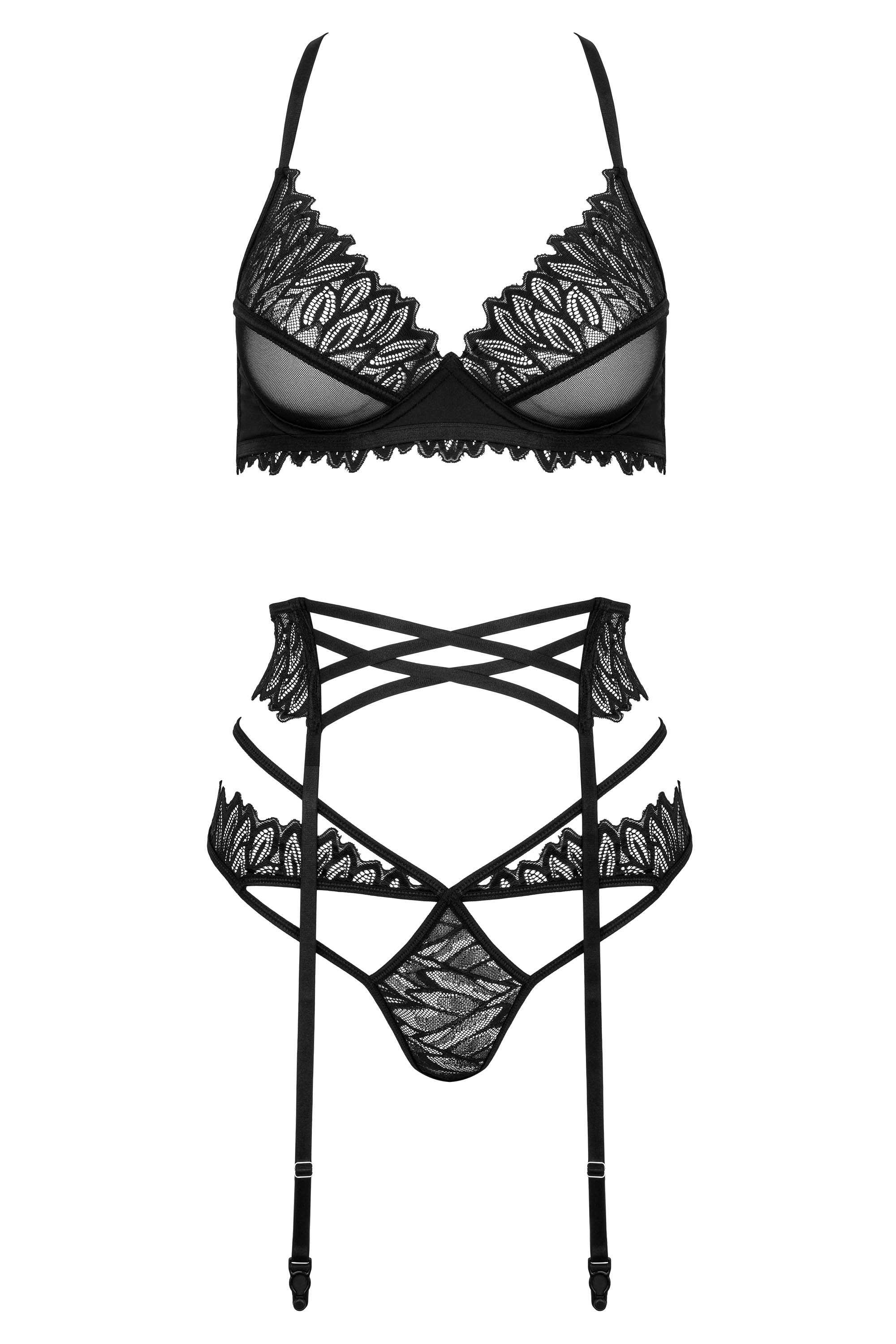 Spitze-Set mit Strapse