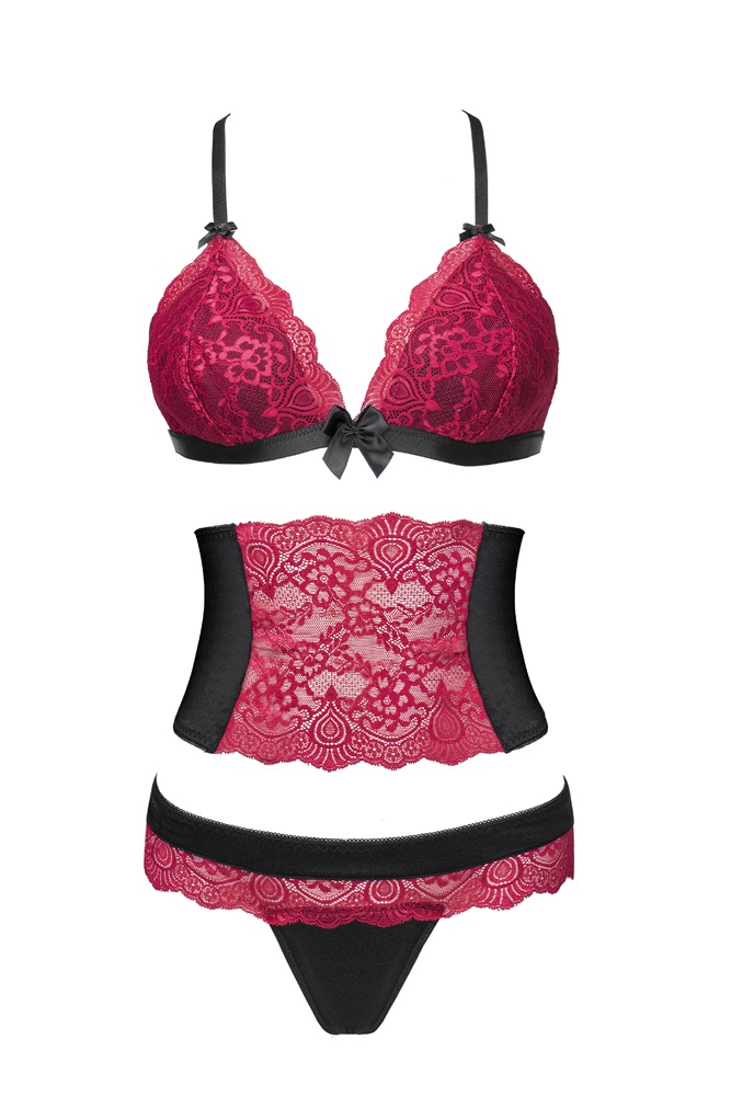 Dessous-Set Nerysa dreiteilig
