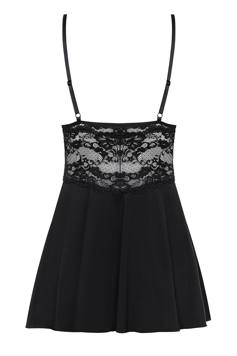 Babydoll Lilou schwarz