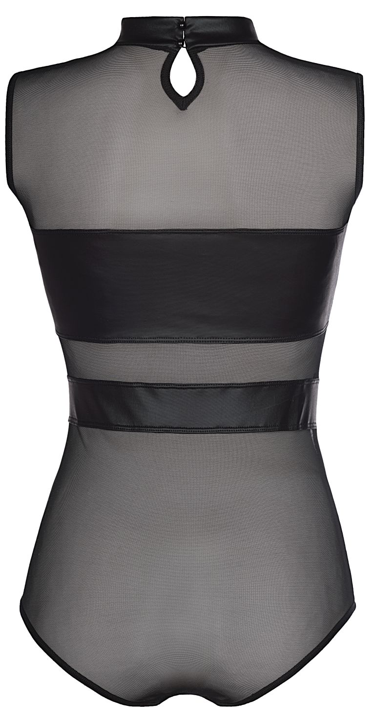Tüllbody mit Latexstreifen