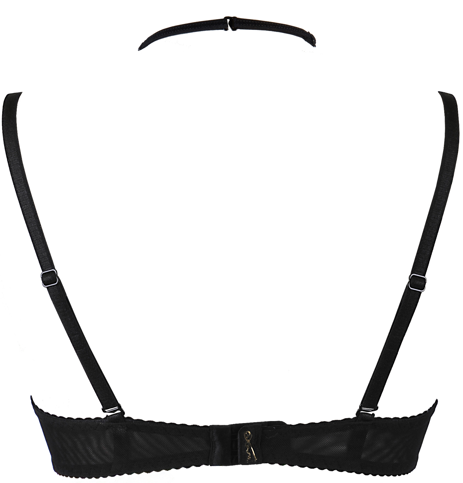 Transparenter Neckholder-BH