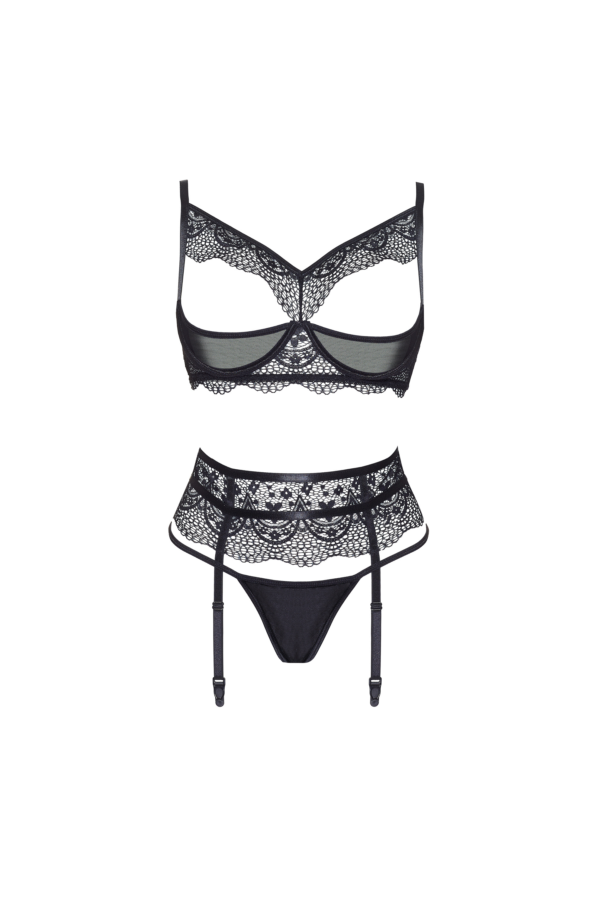 Offenes Straps-Set Chiara