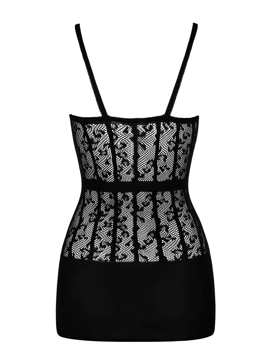 Gestreiftes Netzkleid