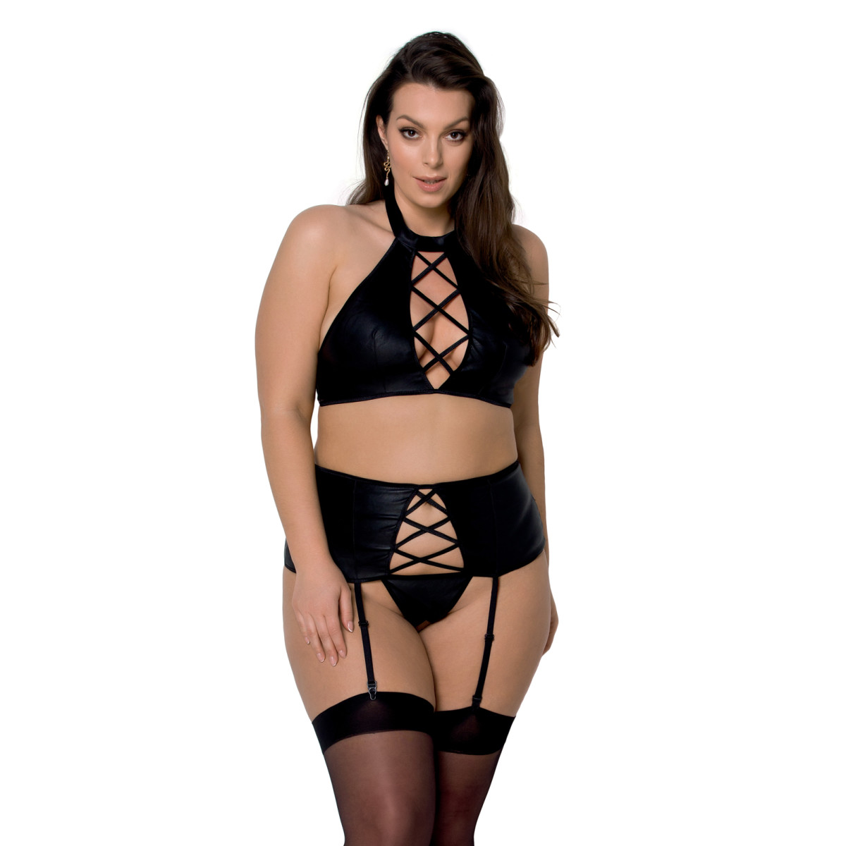 Ouvert-Set Nancy mit Strapse