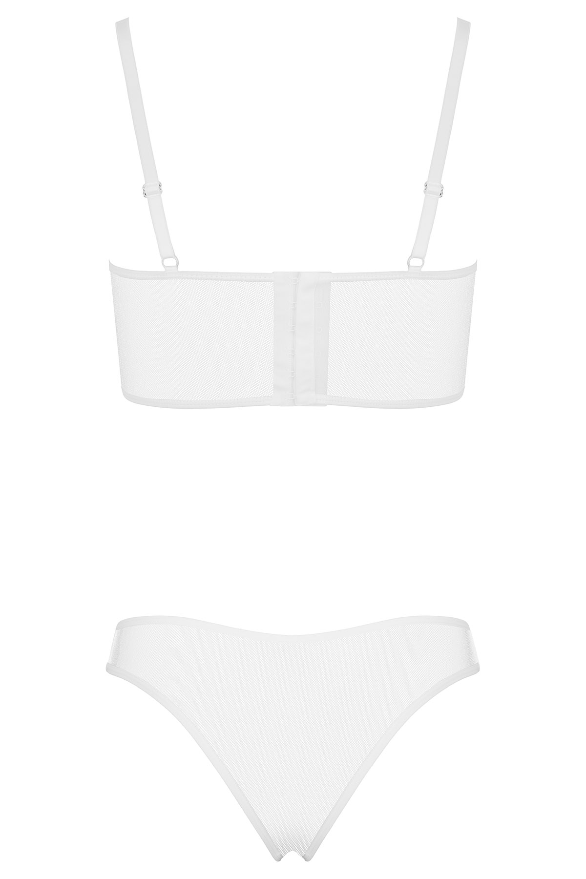 Weißes Bustier-Set Vertis