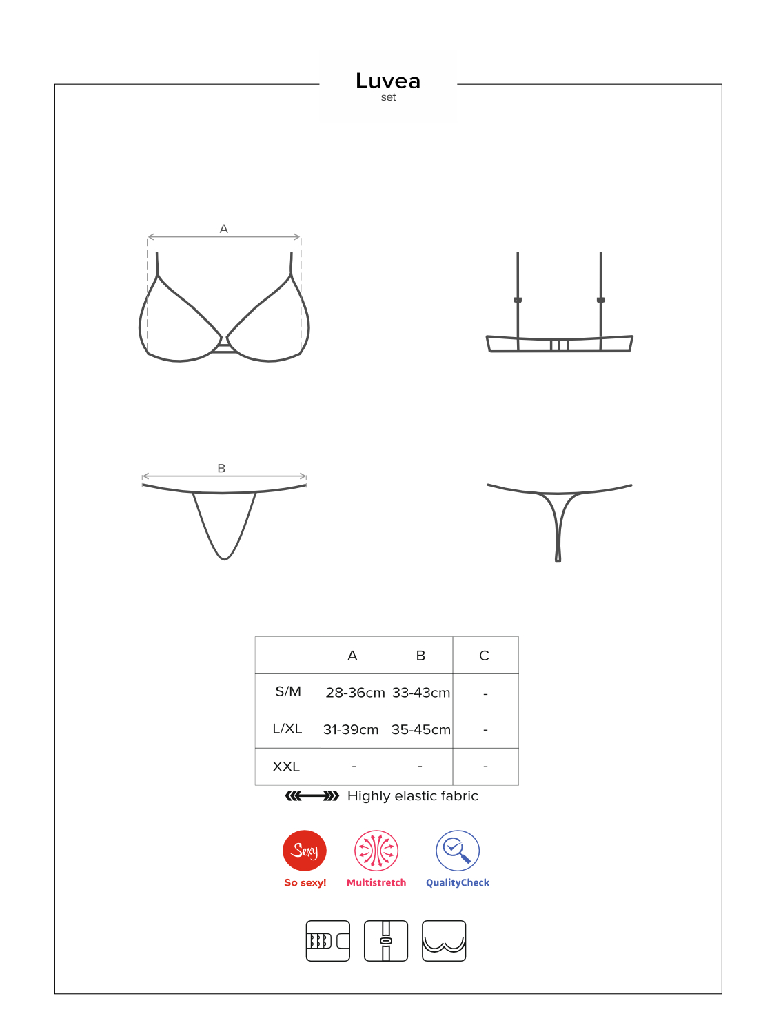 Dessous-Set Amilly