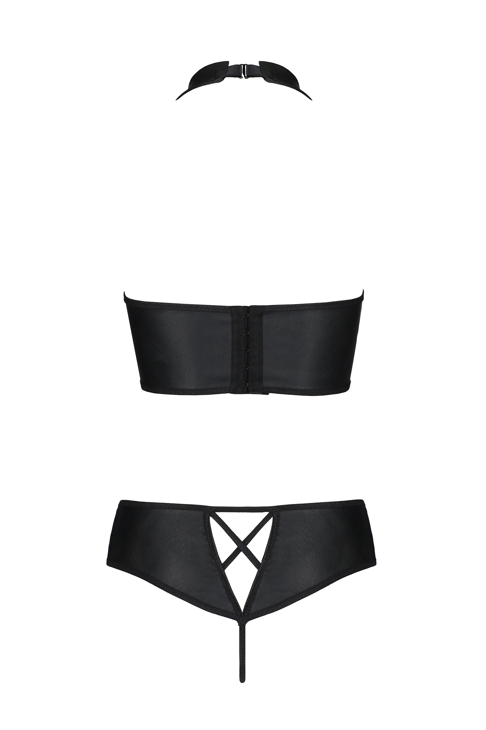 Wetlook Bustier-Set Nancy