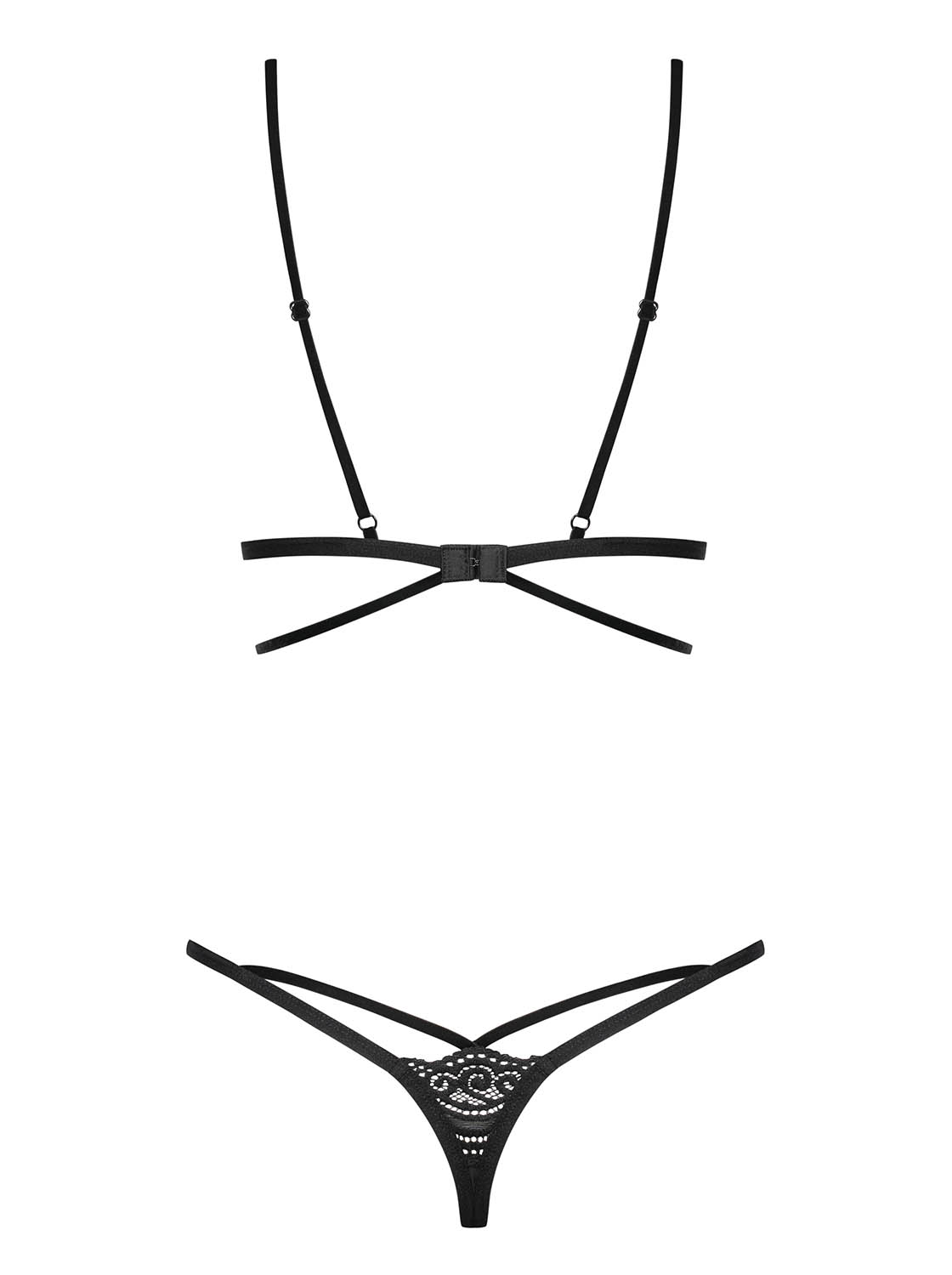 Schwarzes BH-Set Diyosa
