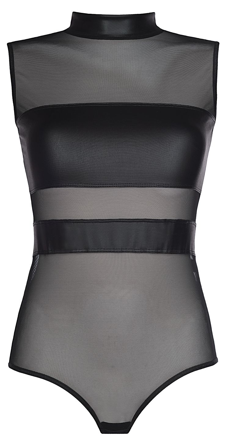 Tüllbody mit Latexstreifen