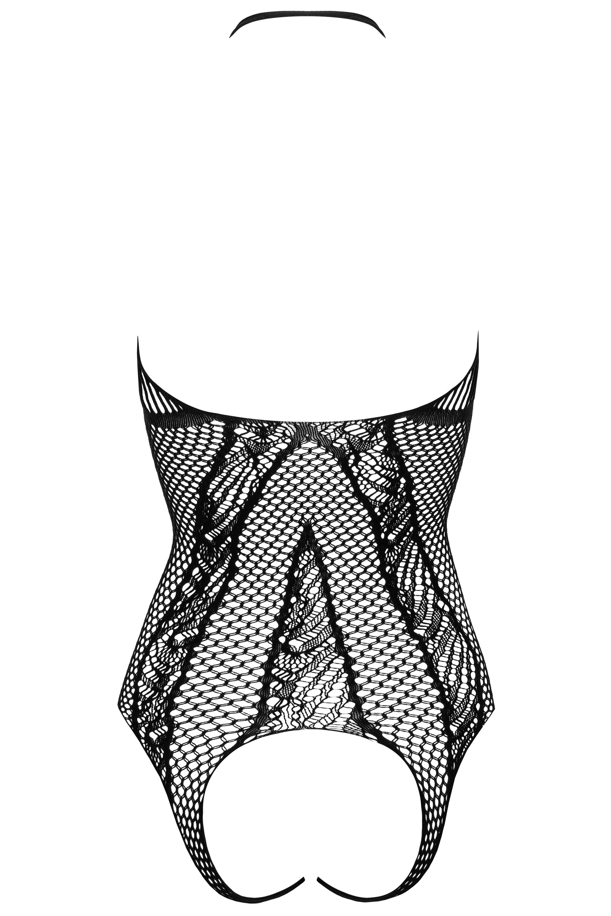 Schwarzer Neckholder-Body pofrei