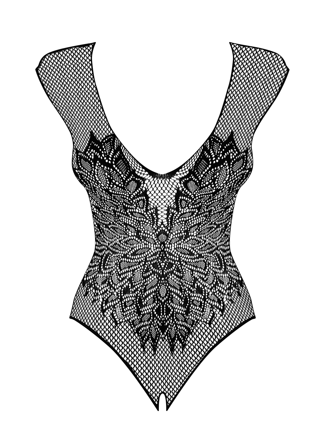 Ouvert Netz-Body mit Muster