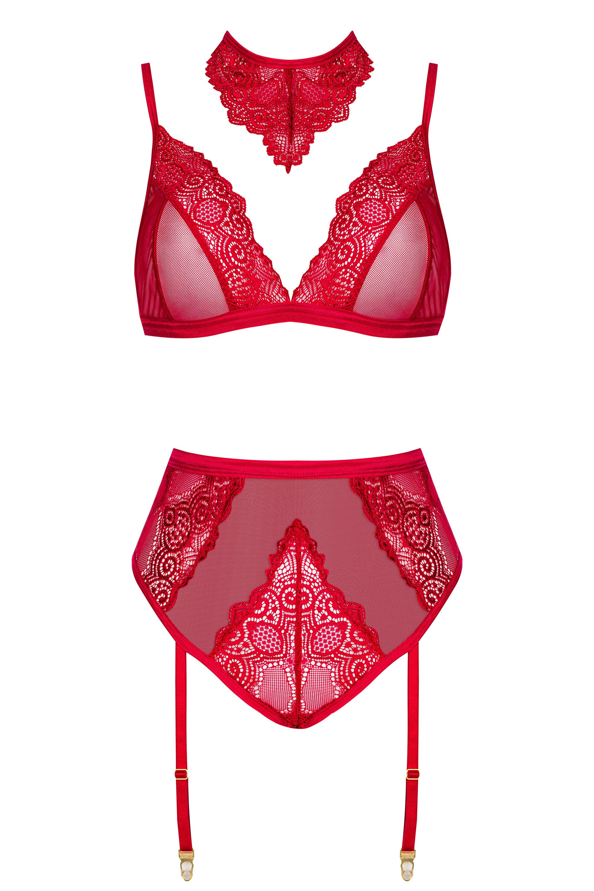 Straps-Set Cristalyn mit Halsband