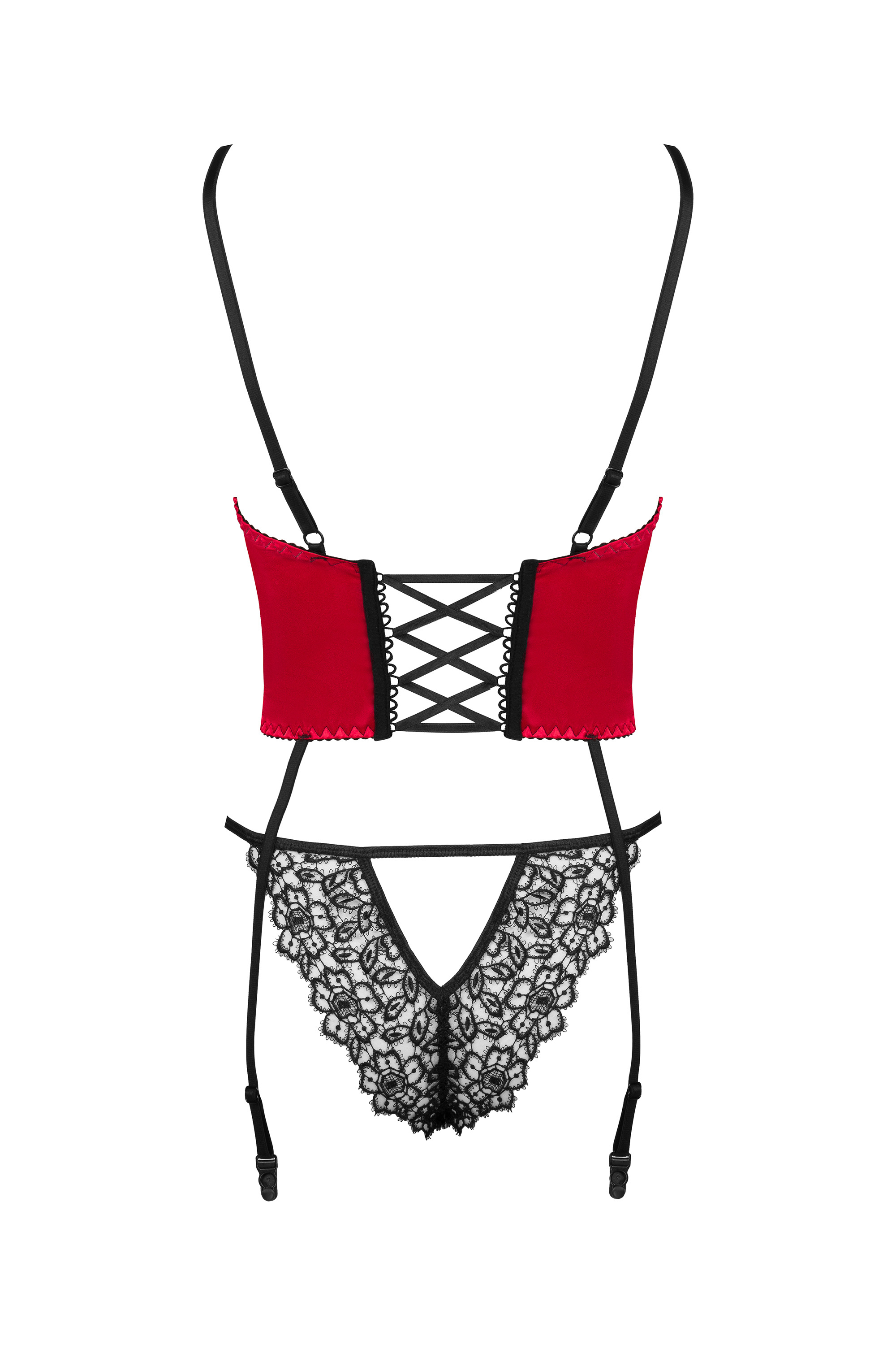 Bustier-Set Olena mit Strapse