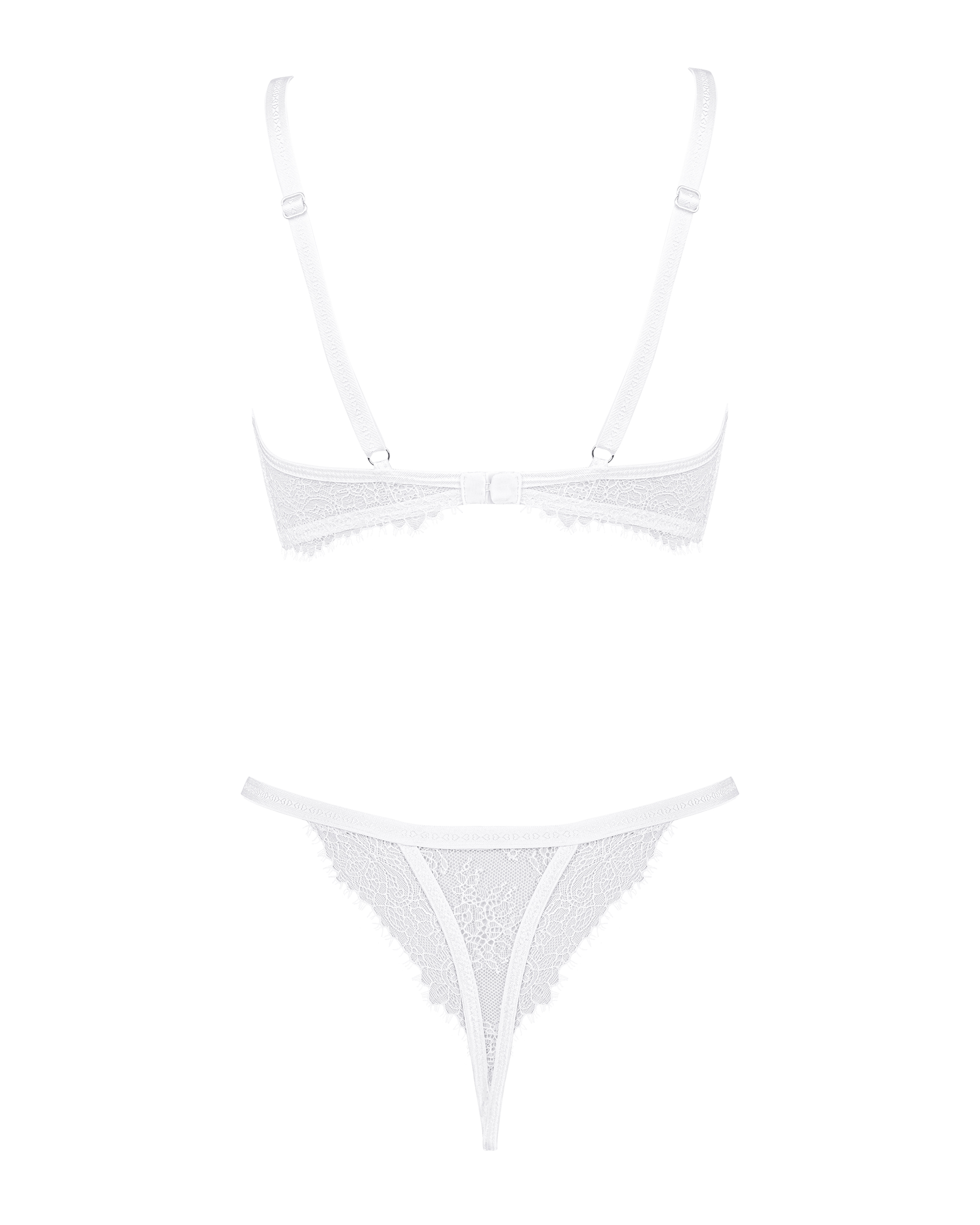 Dessous-Set Bianella aus Spitze