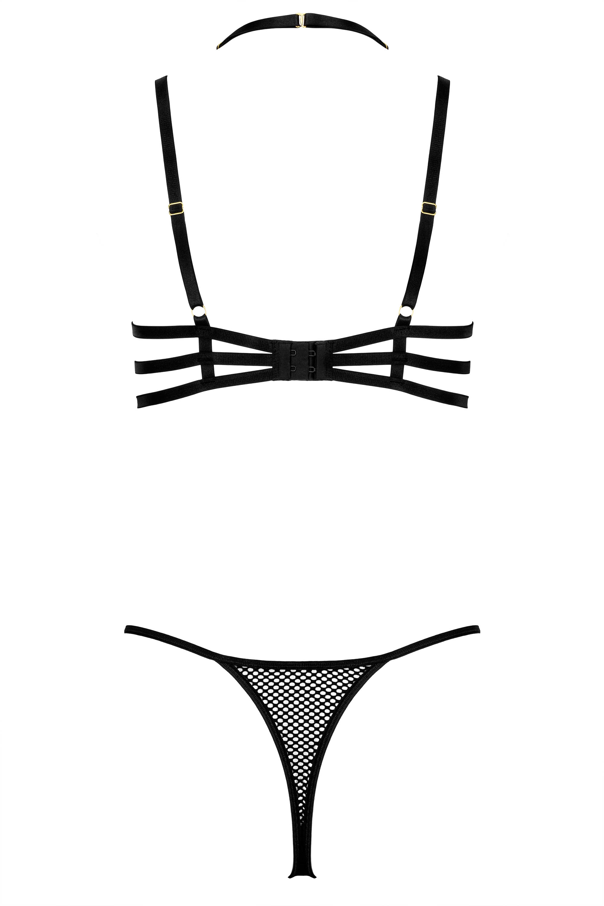 Reizwäsche-Set aus Netz