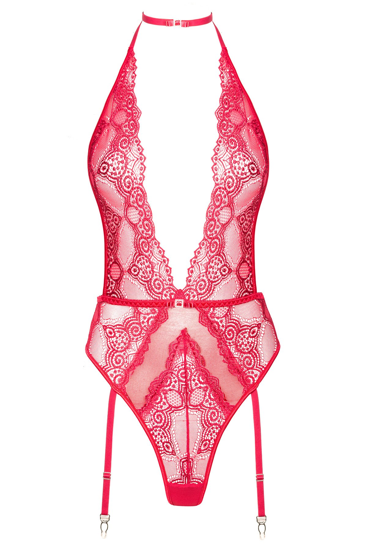 Roter Body Adelaide mit Strapse