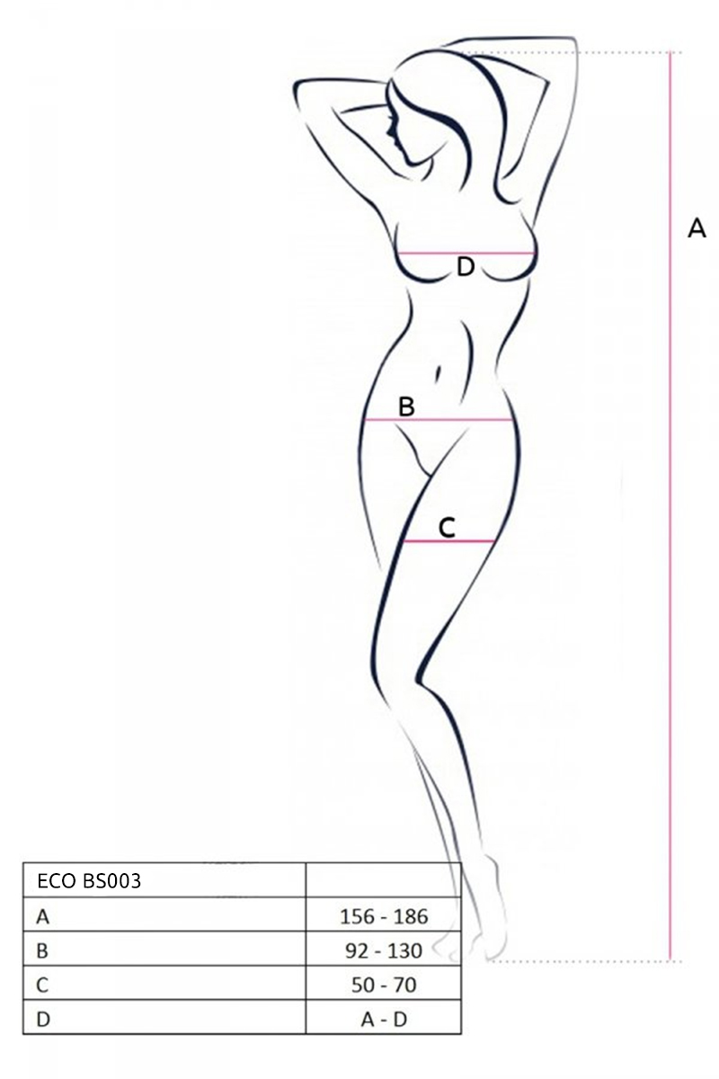 Netz-Bodystocking ouvert in weiß