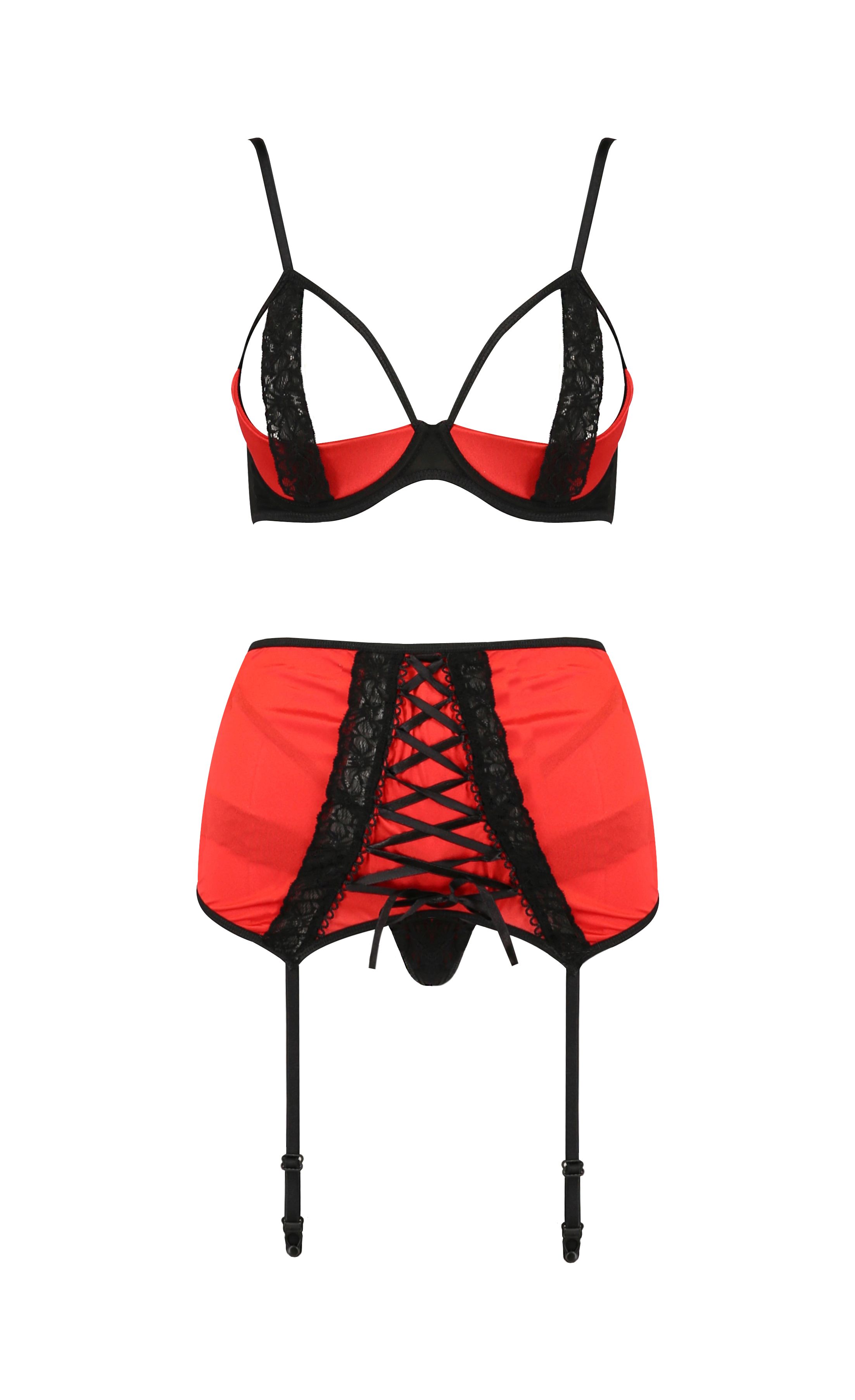 Offenes Straps-Set Femmina