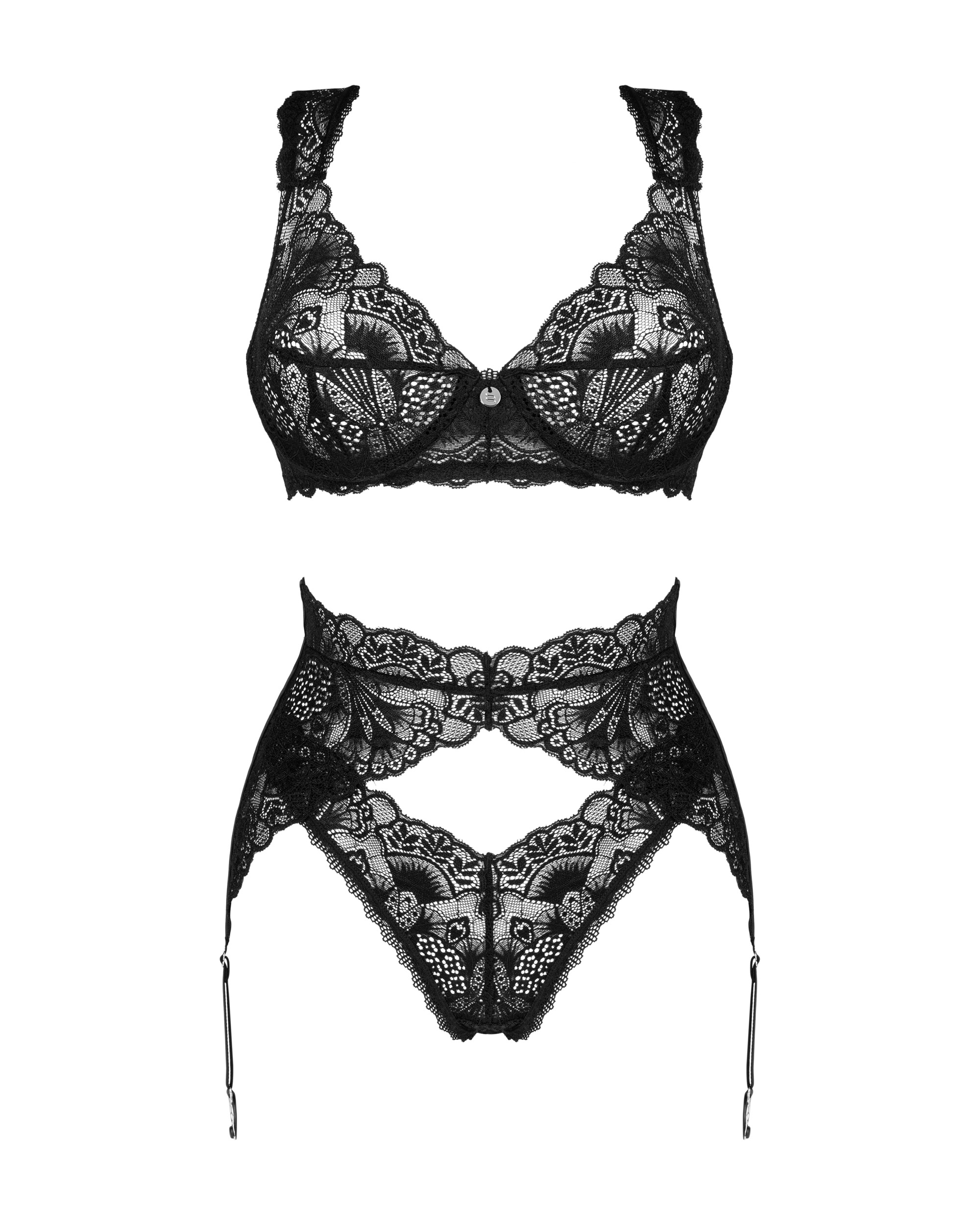 Dessous-Set Donna mit Strapse