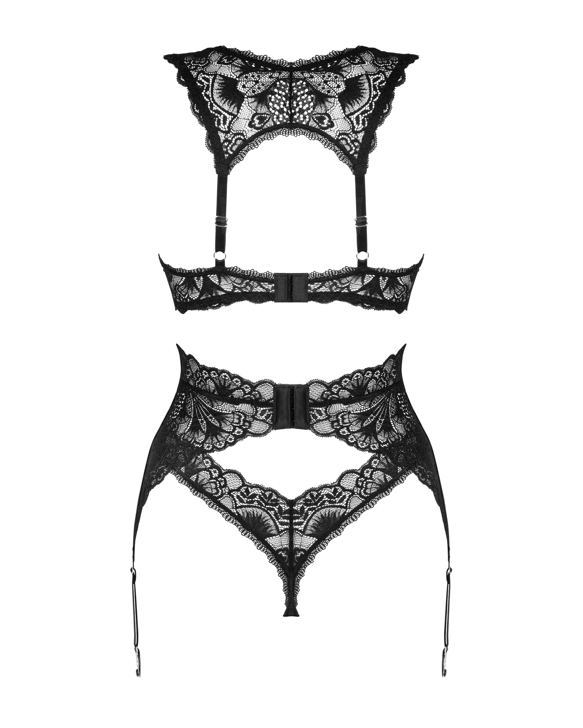 Dessous-Set Donna mit Strapse