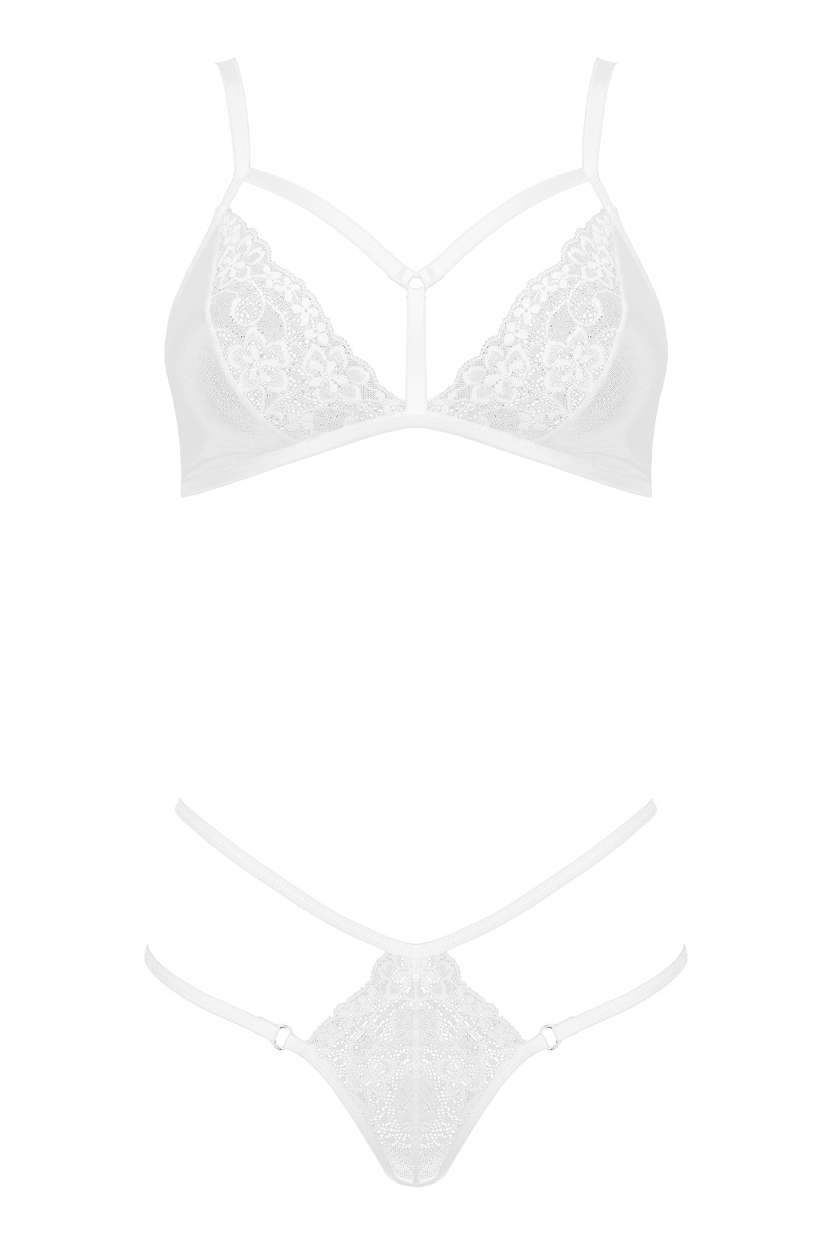 Dessous-Set Sinon in weiß