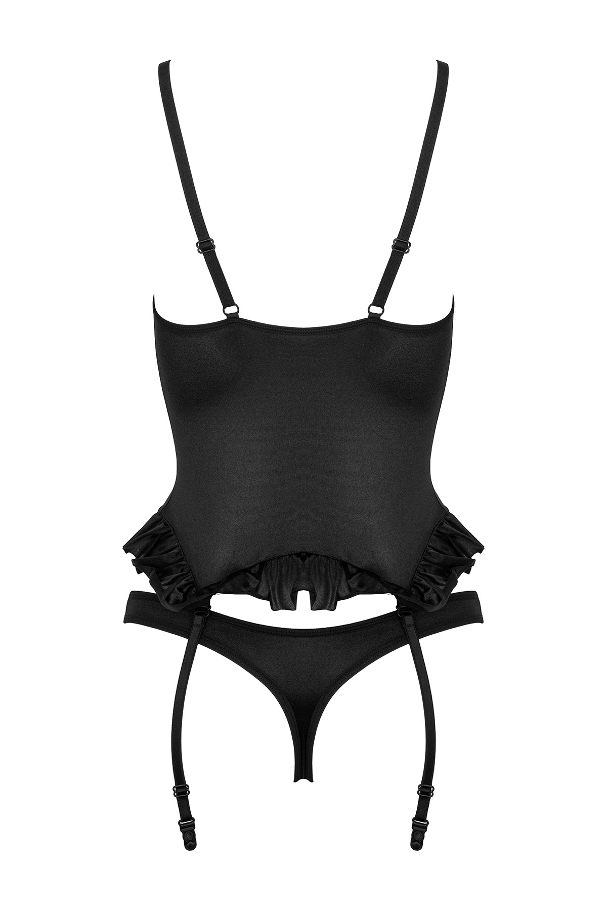 Corsage Lagoon in schwarz