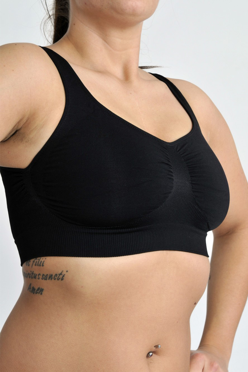 Sport BH in schwarz
