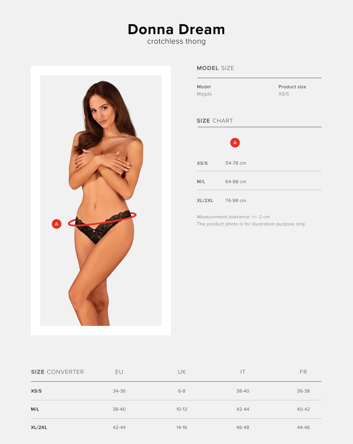 String Donna ouvert