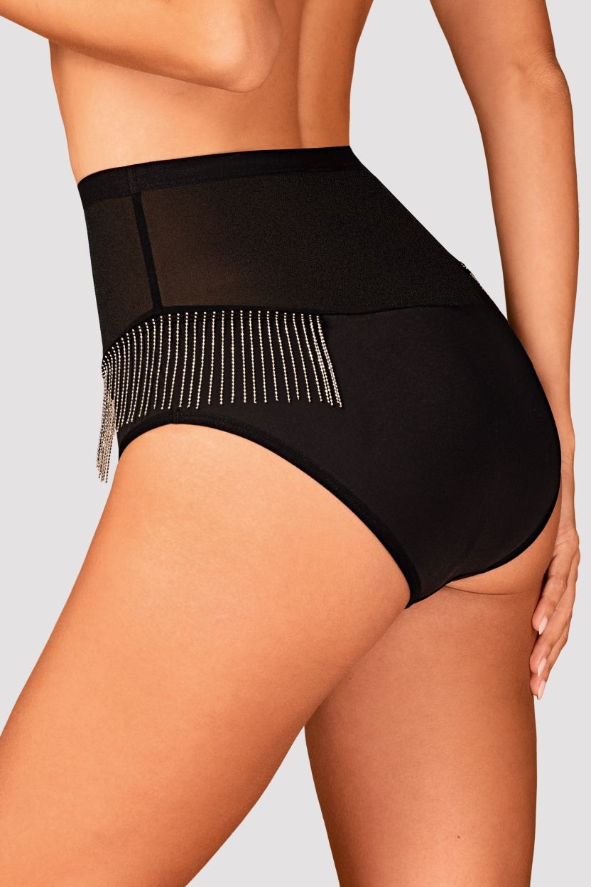 Panty Milladis mit Metallfransen
