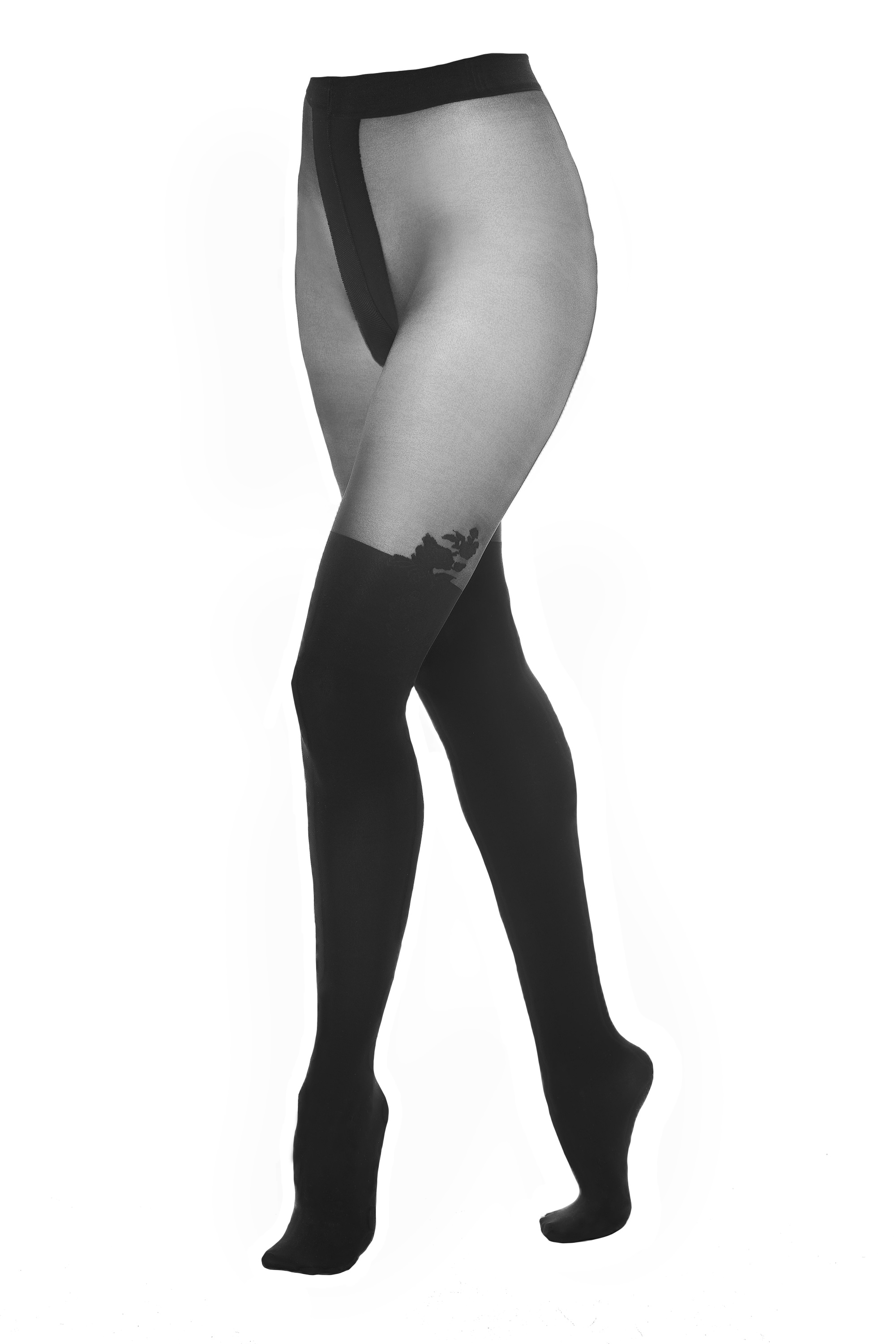 Halbblickdichte Strumpfhose