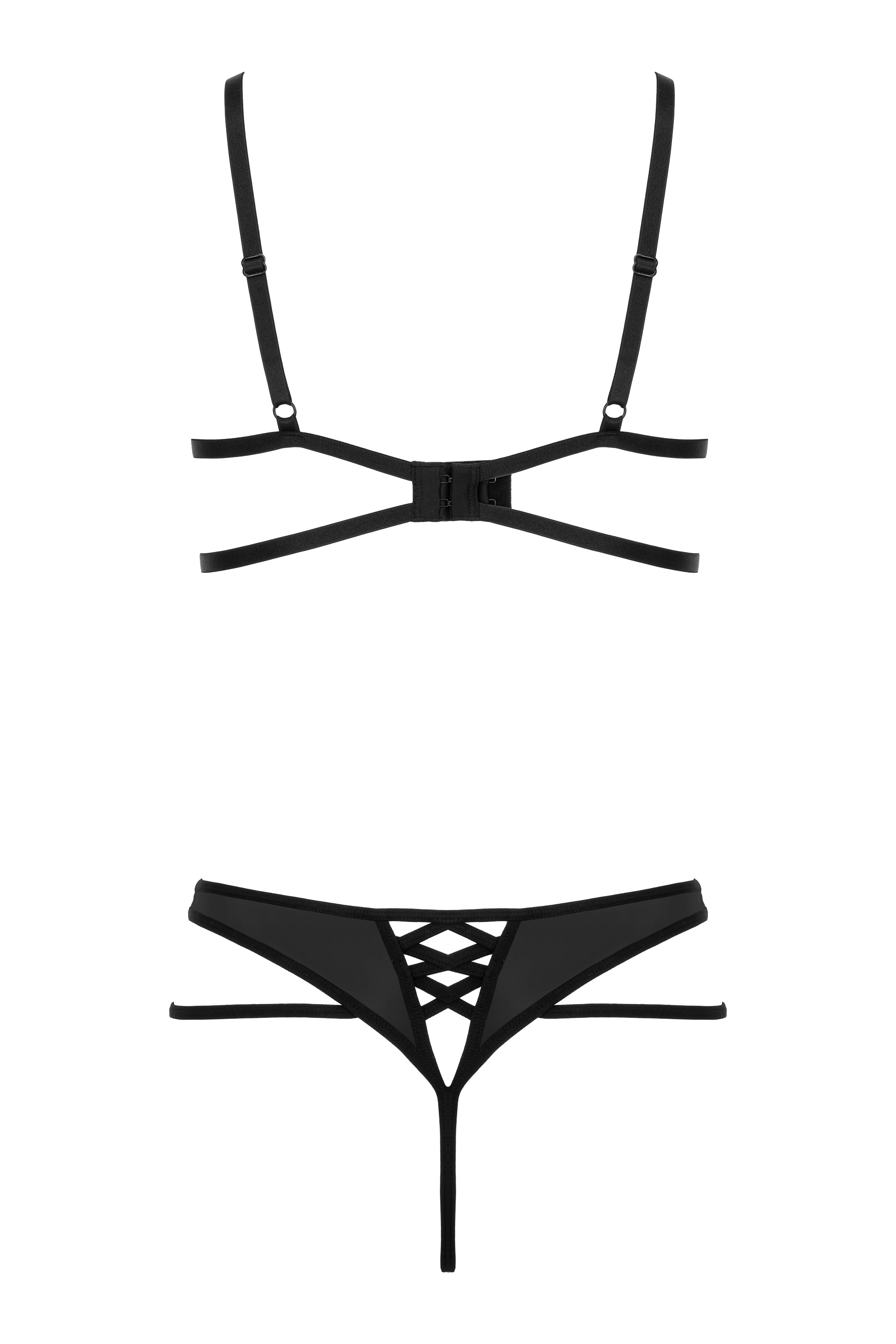 BH-Set Blackelia im Latex-Look