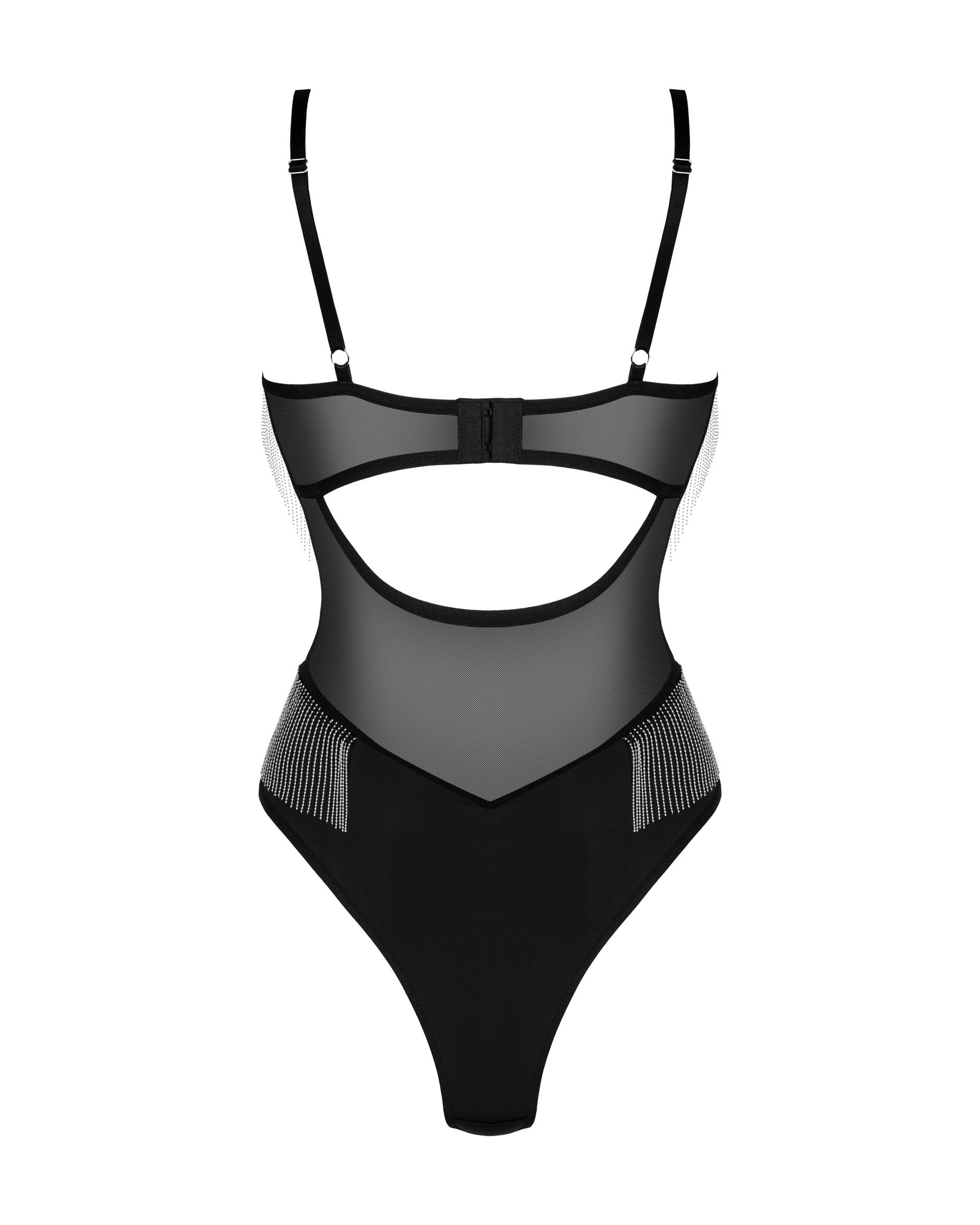 Body Milladis mit Metallfransen