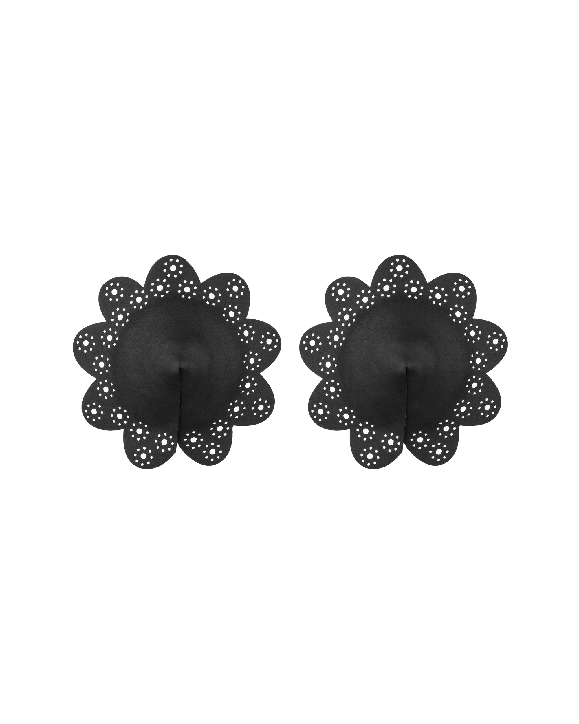 Schwarze Nipplecover