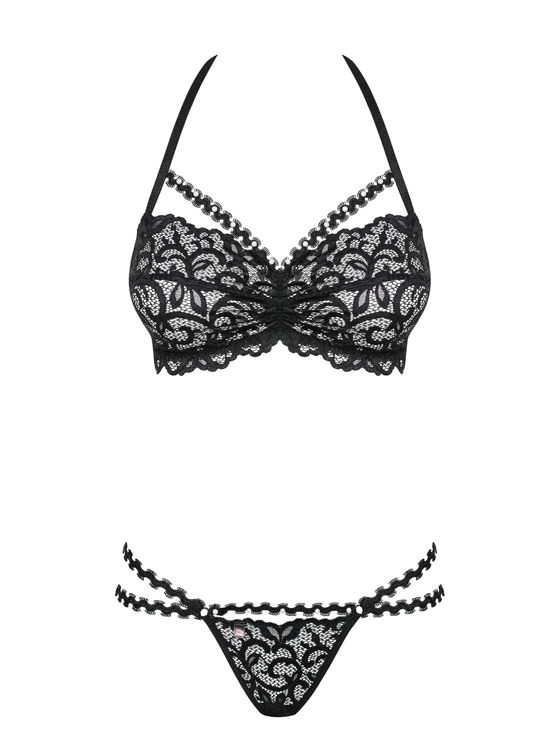 Dessous-Set Adilly mit Schmuck