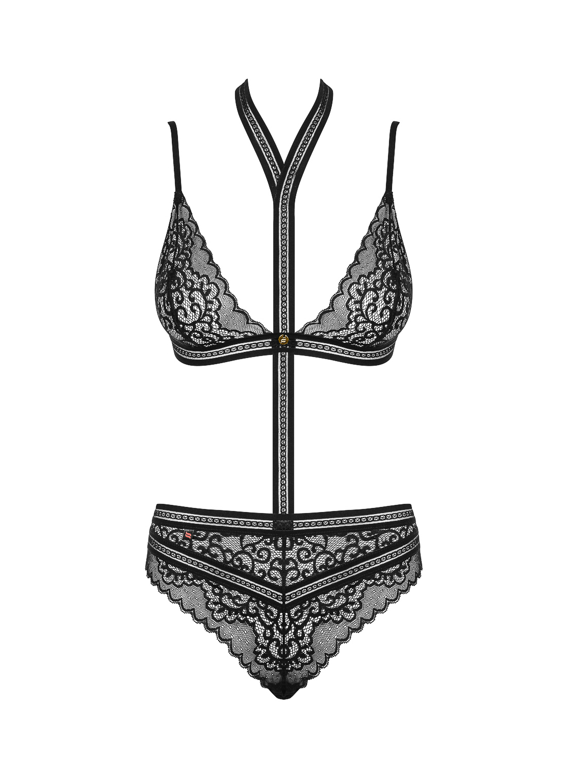 Body Laurine mit Spitze