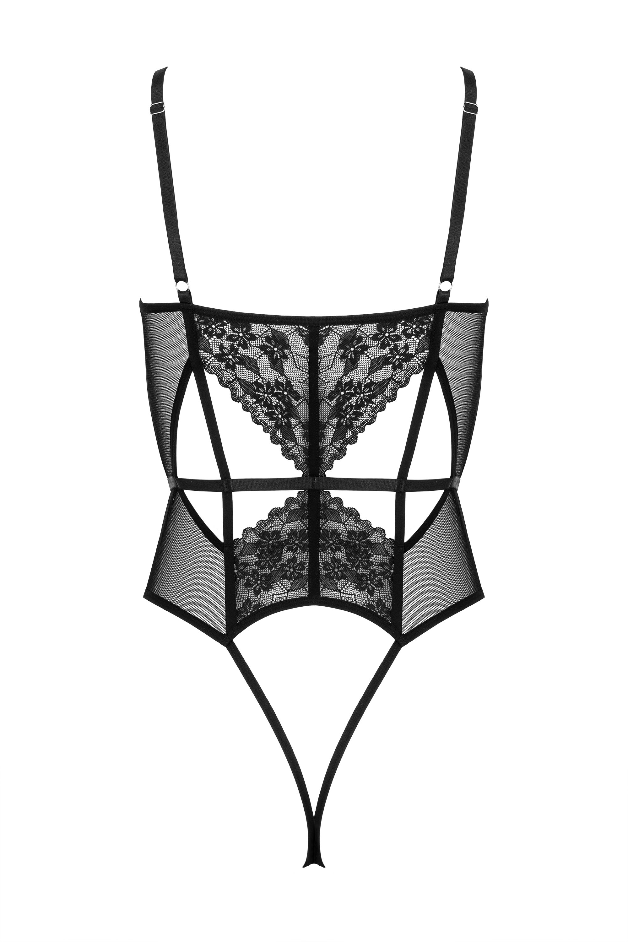 Floral gemusterter Ouvert-Body