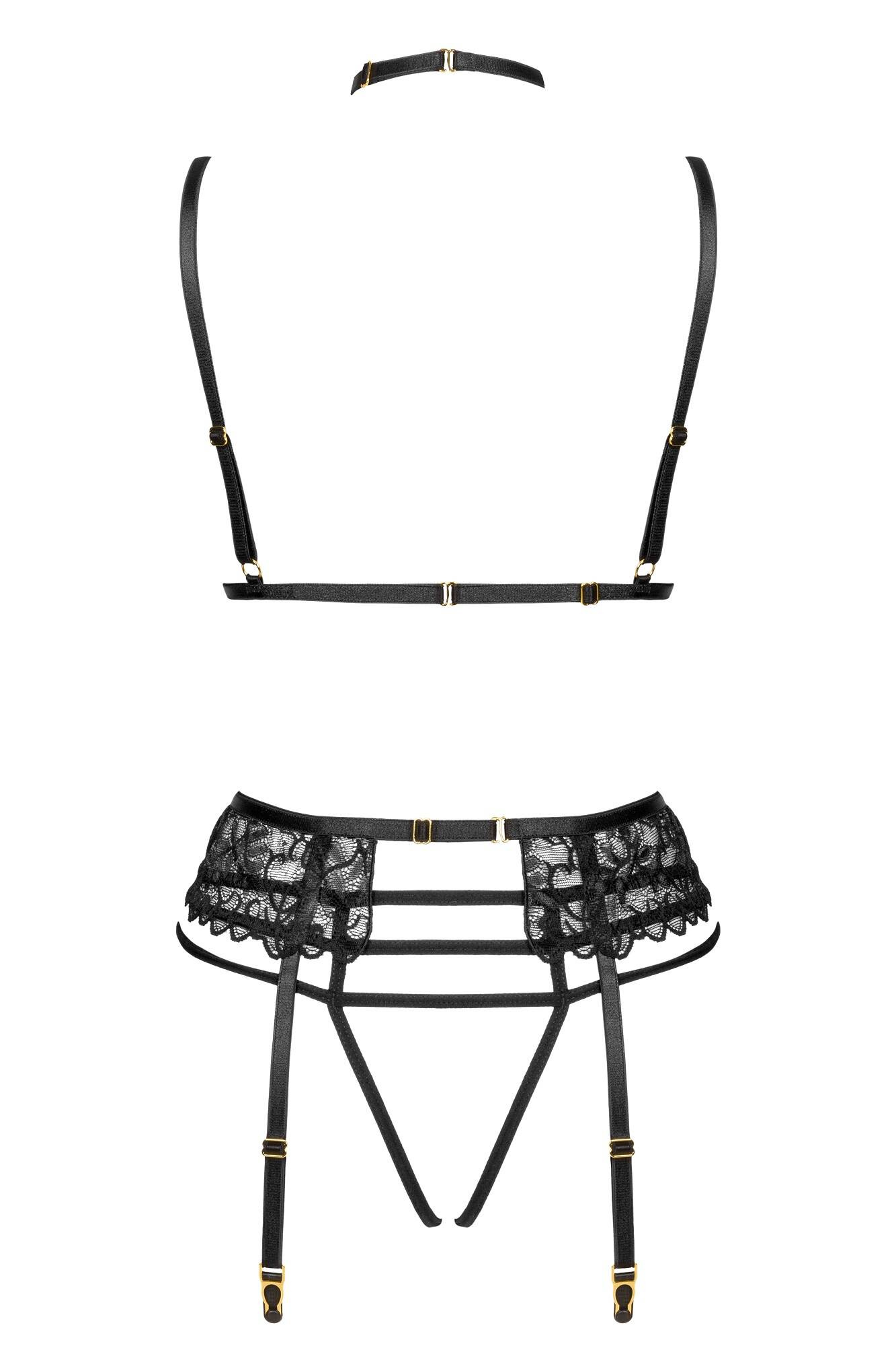 Strapse-Set Noemi schwarz
