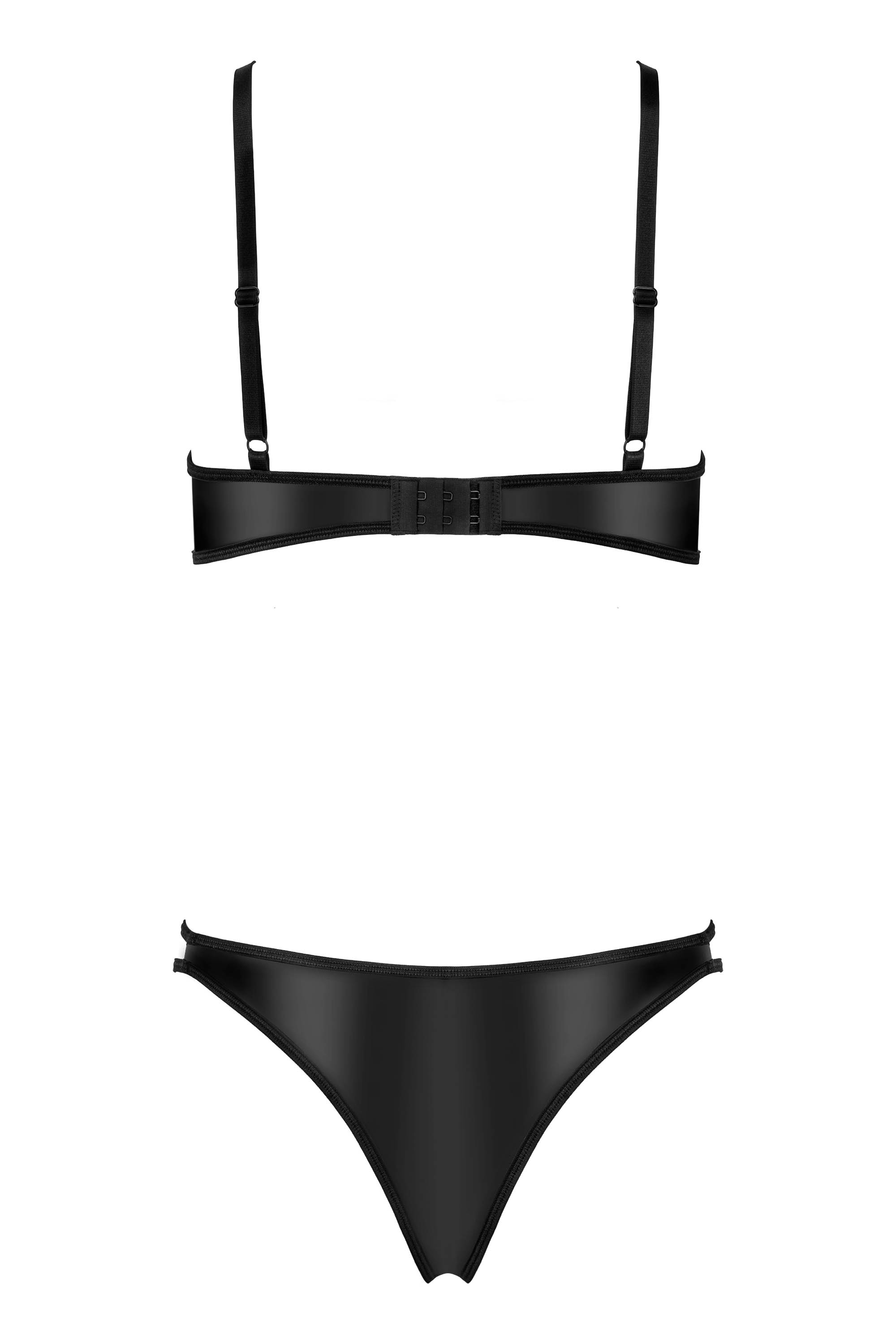Brustfrei-Set in Latex-Optik