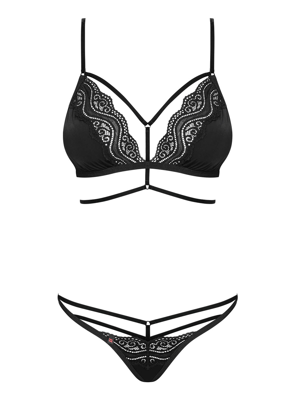 Schwarzes BH-Set Diyosa