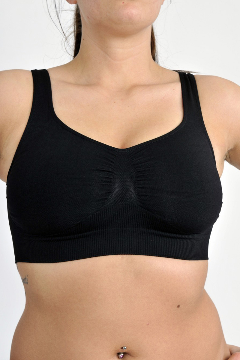 Sport BH in schwarz