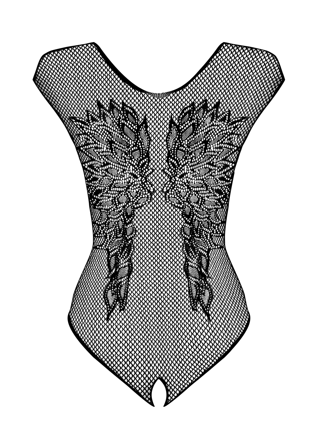 Ouvert Netz-Body mit Muster