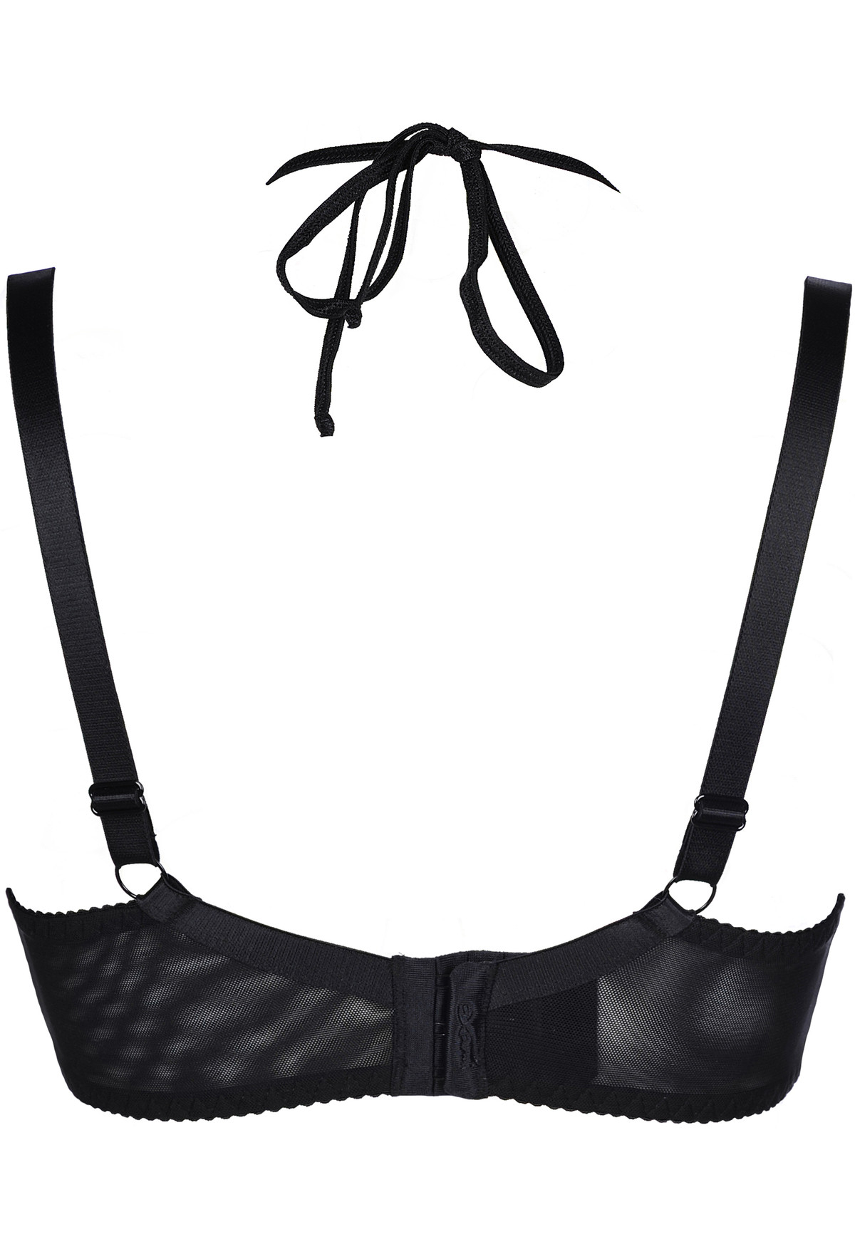 Plus Size Bügel-BH in Lackoptik
