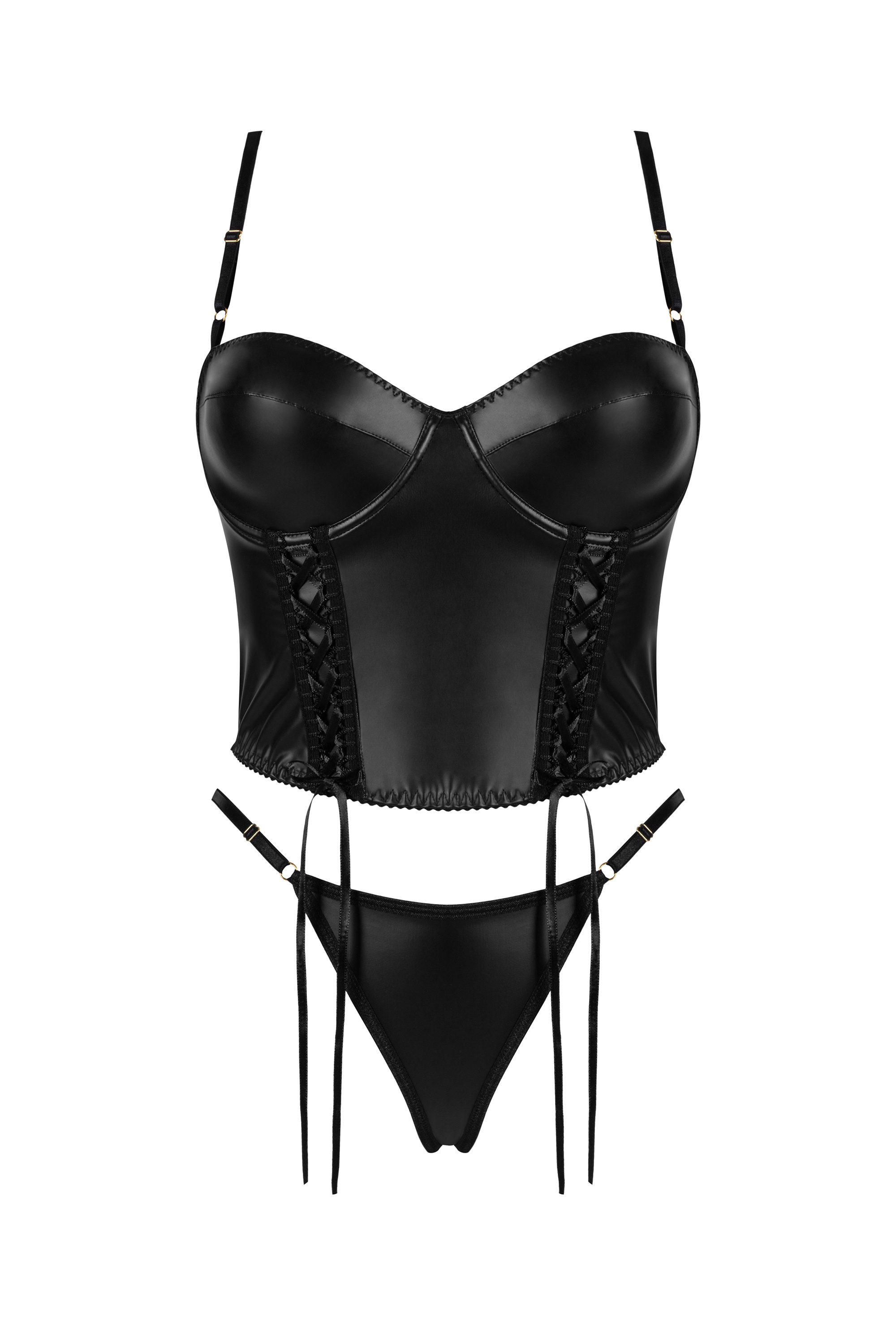 Bustier-Set Sasha im Wetlook