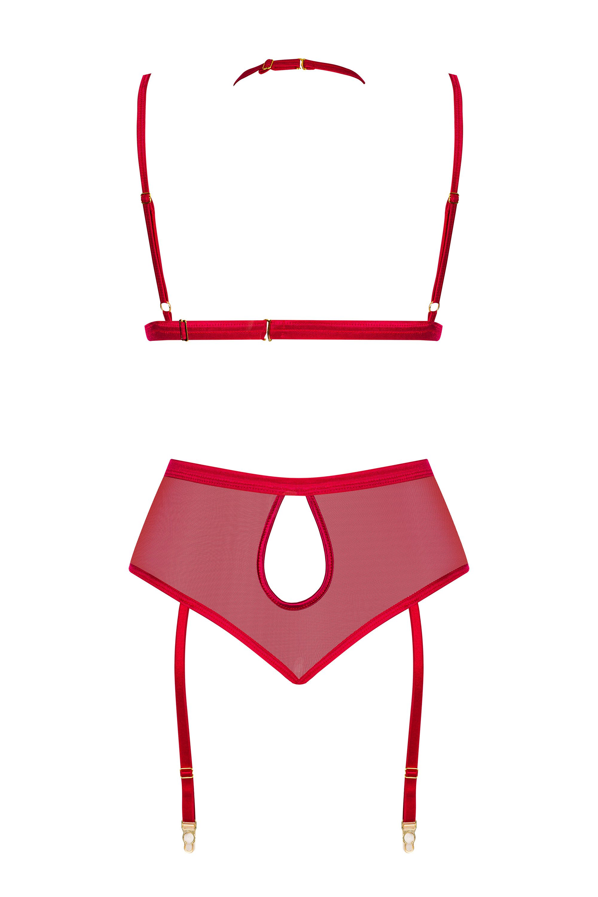 Straps-Set Cristalyn mit Halsband
