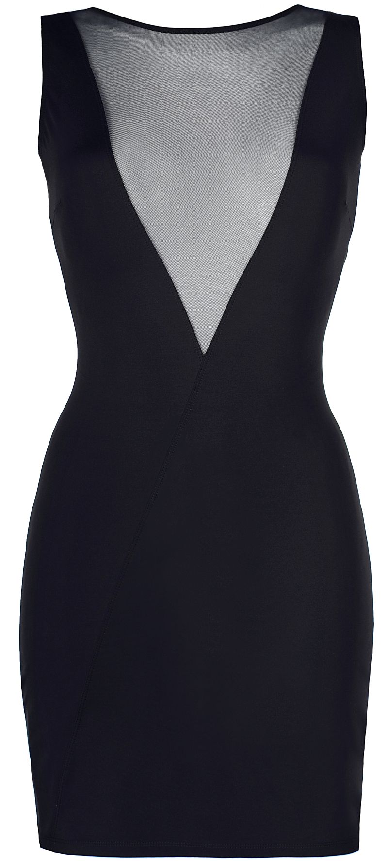Abendkleid mit Spitzenverzierung
